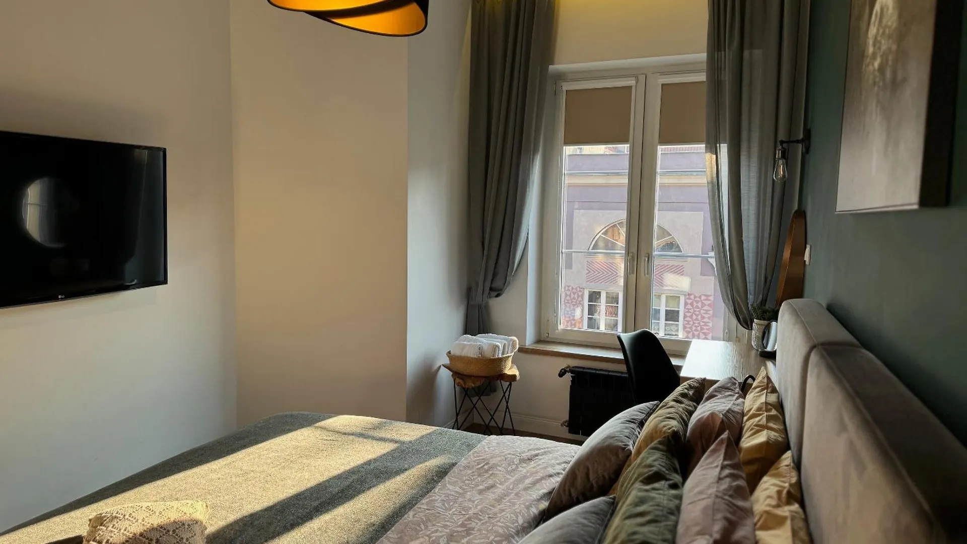 公寓 Apartament Zielony Lub Bursztynowy Z Parkingiem Stare Miasto 格但斯克 波兰